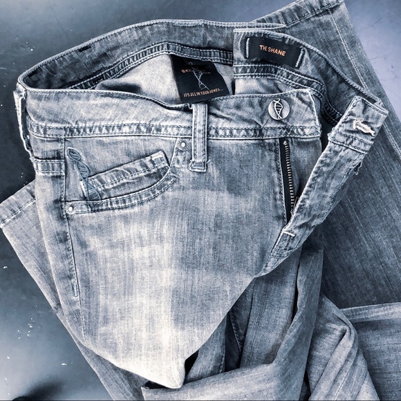 Genetic Denim The Shane Cigarette Jeans Grey - Picture 6 of 8